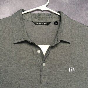 Travis‎ Mathew Mens Golf Polo Shirt size XL Gray Short Sleeve Pima Cotton